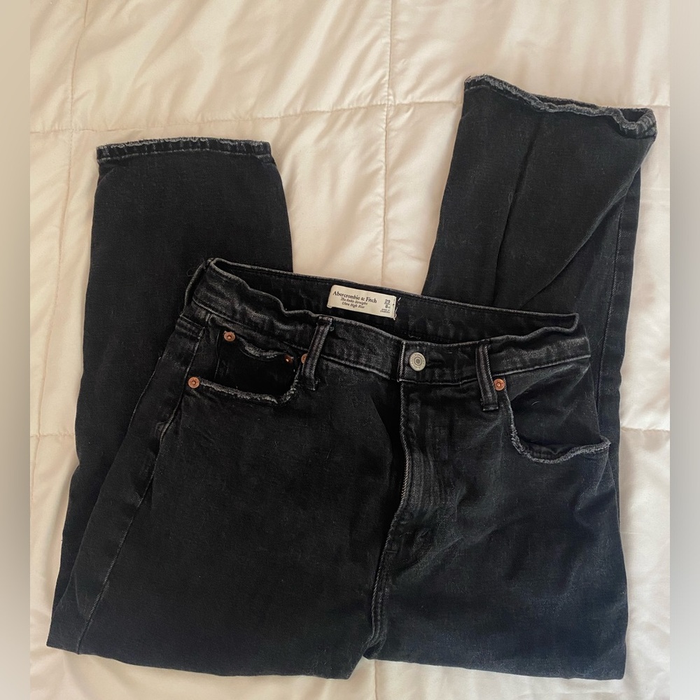 Abercrombie & Fitch The Ankle Straight Ultra High Rise Jeans 29/8XS